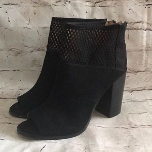 Report peep toe bootie